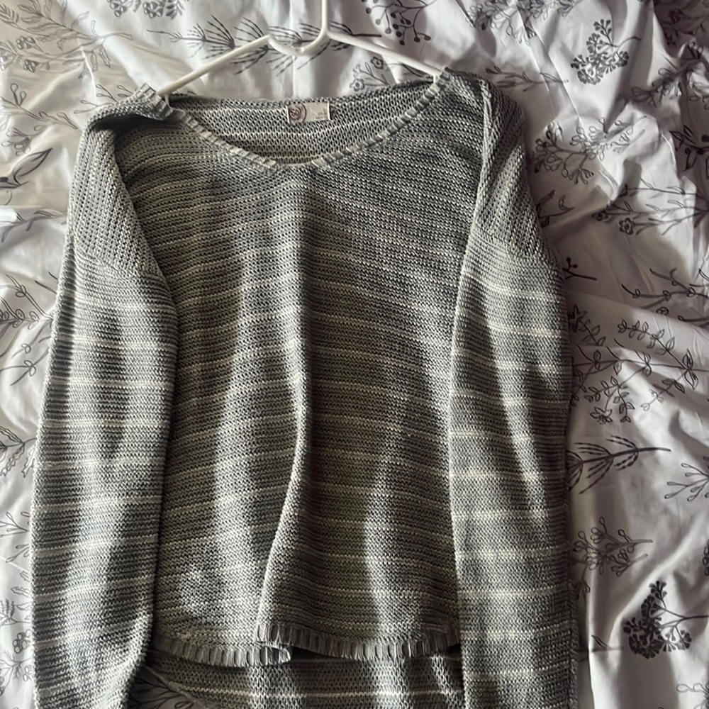 small knitted sweater